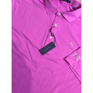 Turtleson Polo Shirt Mens Medium Pink Golf Classic Collar Stretch Performance